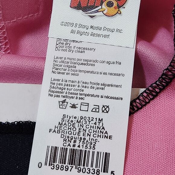 Nickelodeon Top Wing Penny Costume – Toddler 3T-4T | Youth XS | Halloween - Picture 5 of 5